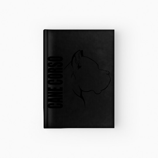 Proud Cane Corso Profile dog mom Hardcover Journal