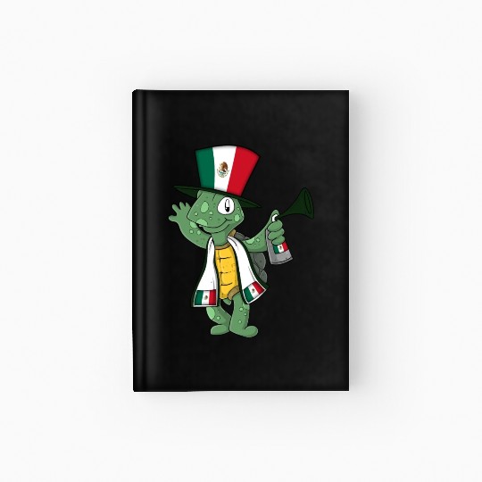 Mexican Fan Turtle Hardcover Journal