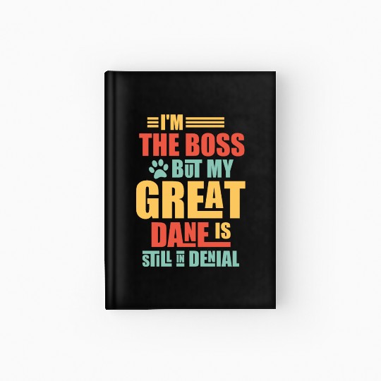 Great Dane Dogs, Great Danes Hardcover Journal