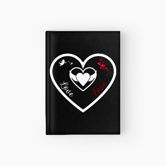 Valentines Day Hardcover Journal