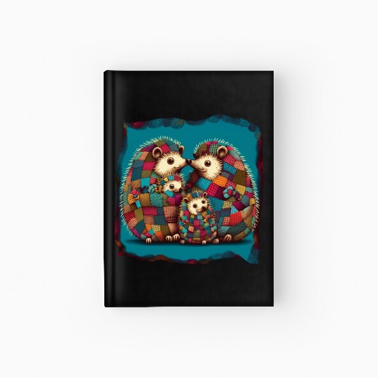 HedgeWork Family - Sweet Hedghogs Hardcover Journal