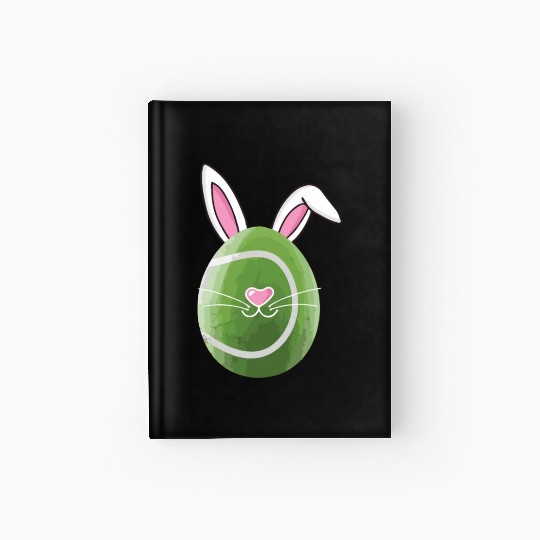 Funny Easter Easter Egg Tennis Tennisball Hardcover Journal