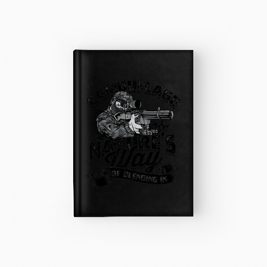 Camouflage: Nature's Way of Blending In - Hunting Hardcover Journal