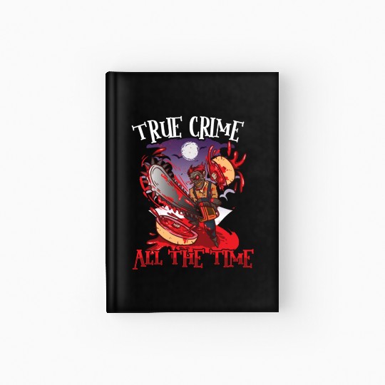 True Crime Murder Spy Crime Interest Gift Idea Hardcover Journal