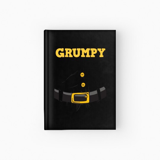 Grumpy Santa Claus - Ugly Christmas Hardcover Journal