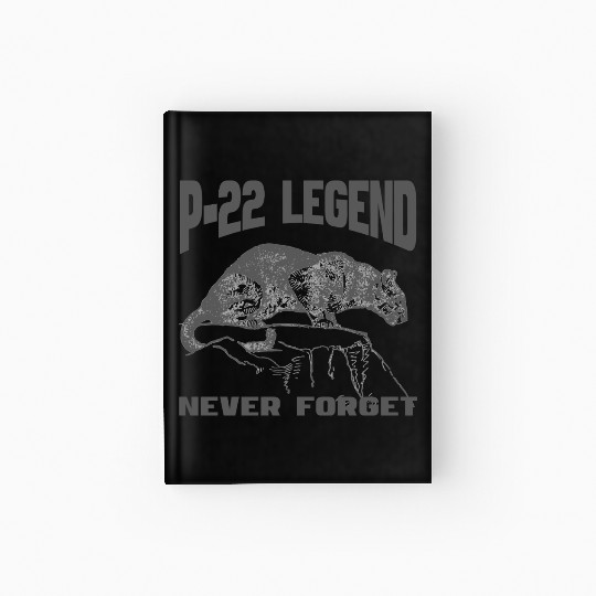 P22 MOUNTAIN LION SILVER LAKE NEVER FORGET Hardcover Journal