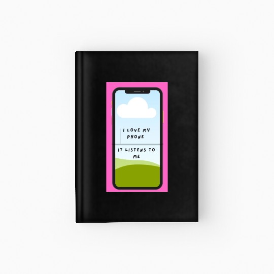 LovephoneListens Hardcover Journal