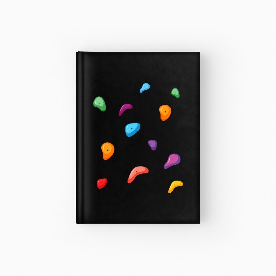 Bouldering Rock Climbing Lover Climber Outdoor Spo Hardcover Journal