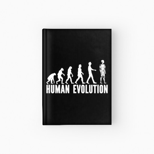Robotics Robots Evolution Human Evolution Hardcover Journal