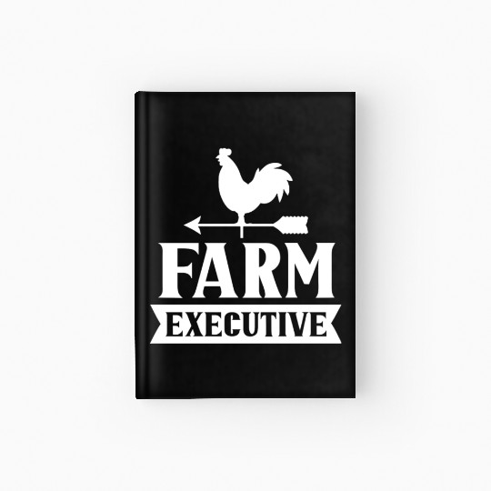 Farm Executive Farming Farmer Farmers Ranch Hardcover Journal