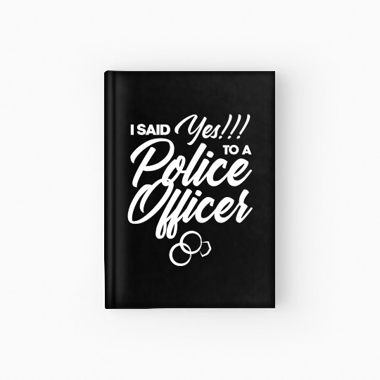 Police Officer Wife Hardcover Journal