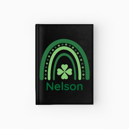 Nelson Clover Charm Boho Rainbow Hardcover Journal