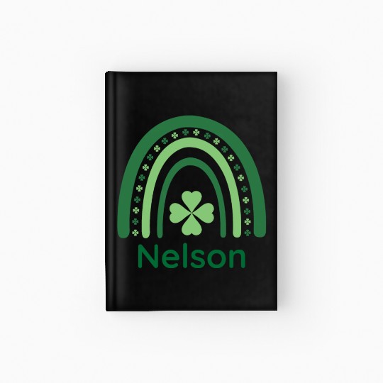 Nelson Clover Charm Boho Rainbow Hardcover Journal
