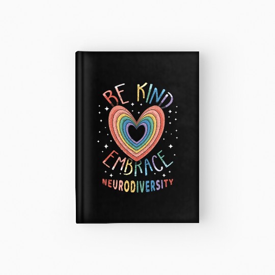 Embrace Neurodiversity Puzzle Autism Awareness Hardcover Journal