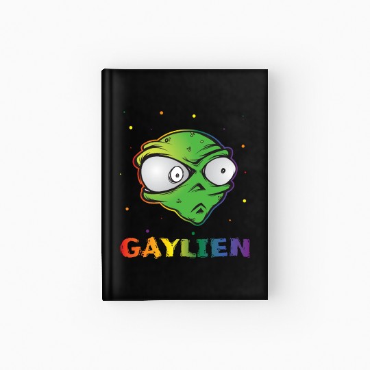 Gender Lesbian, Gay, Trans, Queer Rainbow Hardcover Journal