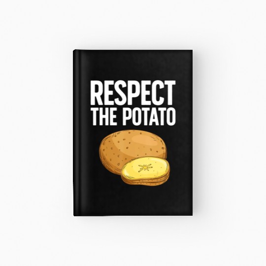 Cool Potato Vegetable Potato Lover Hardcover Journal