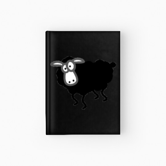 black sheep looking Hardcover Journal