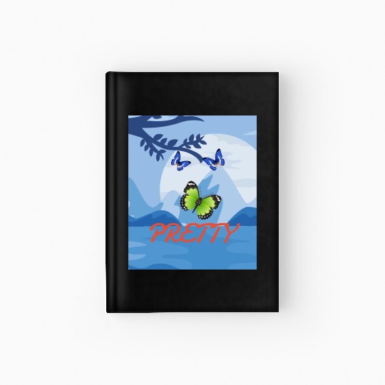 beautiful nature butterflies Hardcover Journal