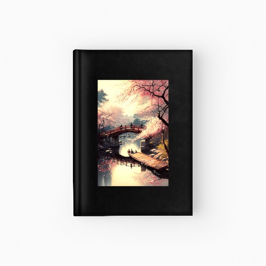 Cherry Blossom Season in Tokyo: A Visual Delight Hardcover Journal