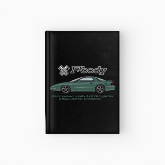 F body Dark Green Hardcover Journal
