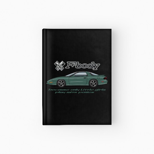 F body Dark Green Hardcover Journal