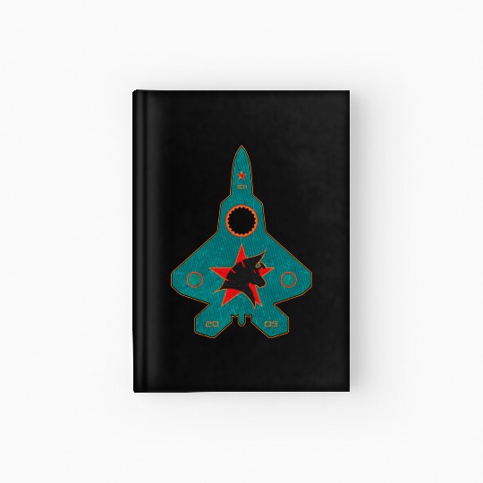 Industrial f-22 USAFAircraft Hardcover Journal