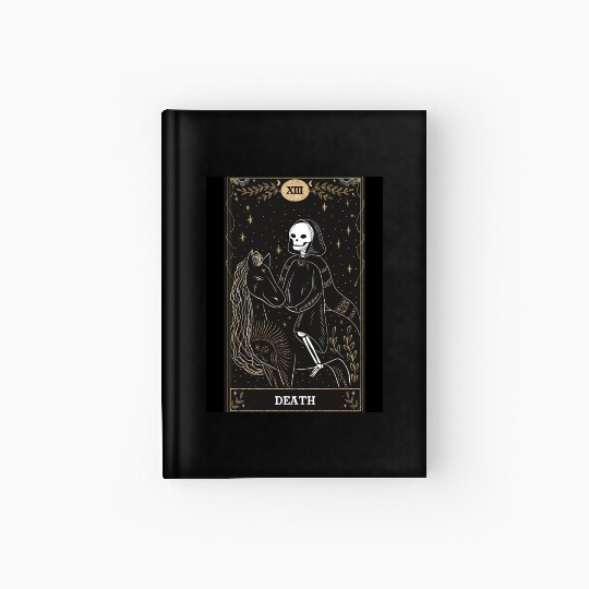 Death Card Hardcover Journal
