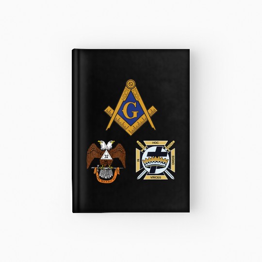 Mason Scottish Rite Knights Templar Hardcover Journal