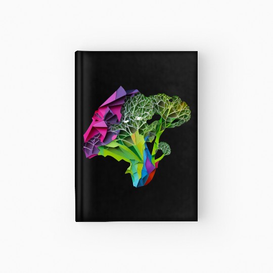Origami Broccoli: Delightful and Whimsical Paper Hardcover Journal