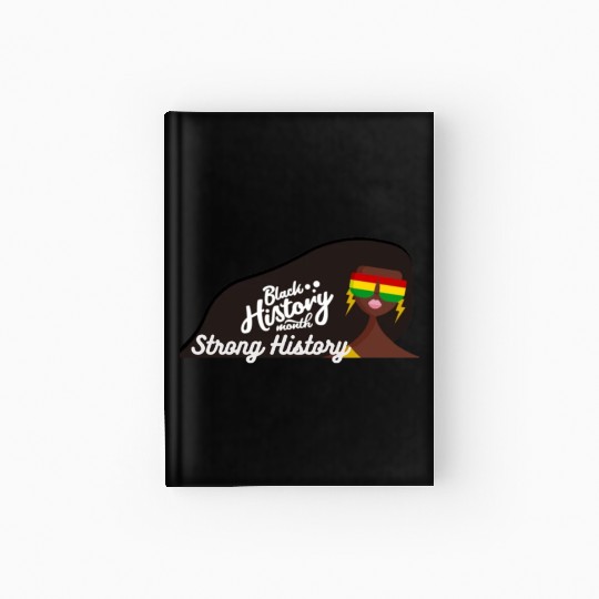 black history month Hardcover Journal