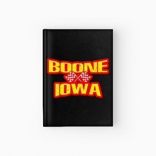 Boone Iowa IA Midwest Hobby Stock Modified Race Ca Hardcover Journal