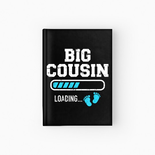 Big cousin loading bar Hardcover Journal