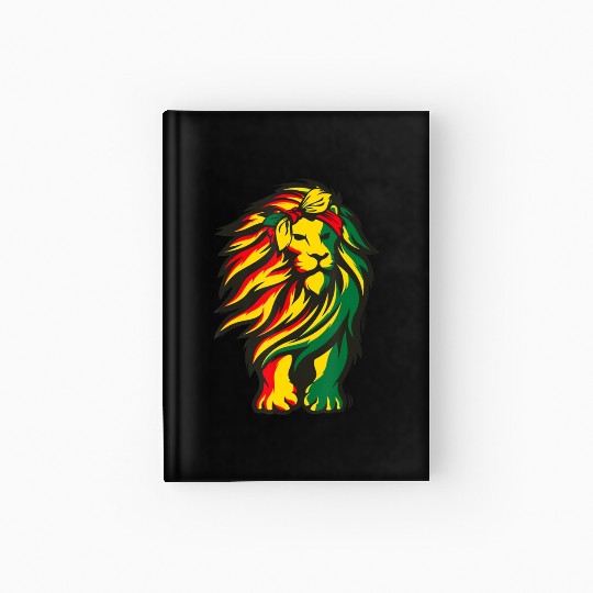 Lion Juneteenth Cool Black History African America Hardcover Journal