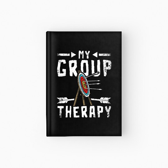My group therapy Archery Hardcover Journal