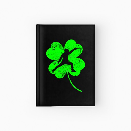 Fencing St. Patrick's day shamrock Hardcover Journal
