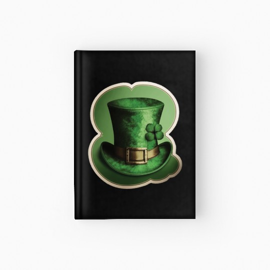 St Patrick's Day Novelty Irish Fancy Dress Leprech Hardcover Journal