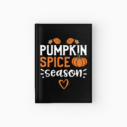 Pumpkin Spice Season - Pumpkin Hardcover Journal