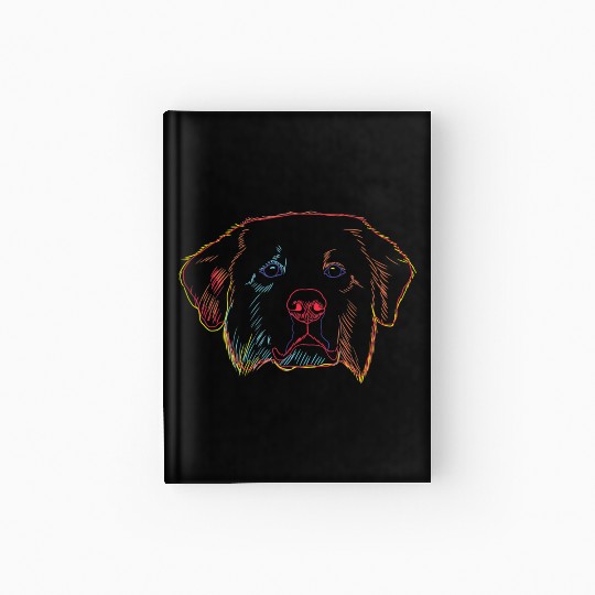 Dog Great Pyrenees Hardcover Journal