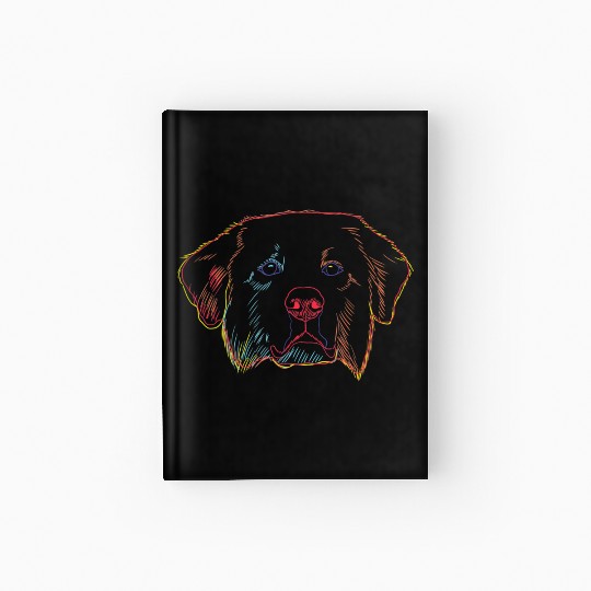 Dog Great Pyrenees Hardcover Journal
