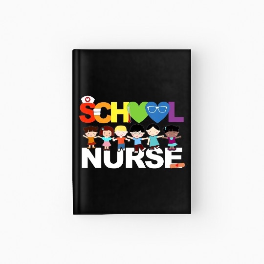 Elementary School Registered Nurse Back To School Hardcover Journal