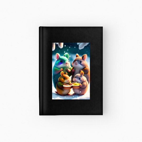 Cute Totoro Hardcover Journal