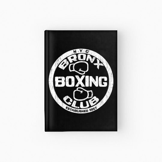 Bronx Boxing Club Squared Circle Distressed Hardcover Journal