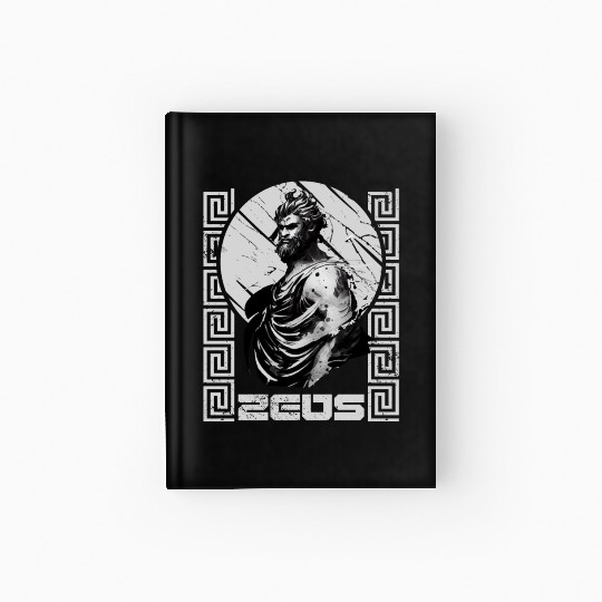Zeus God Of Thunder Mythology Greek Gods Hardcover Journal