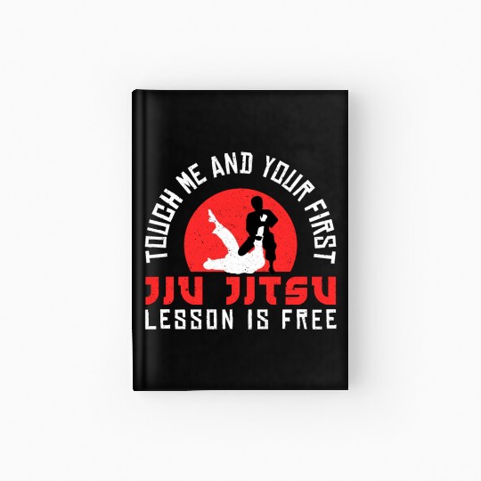 Brazilian Jiu Jitsu MMA Bjj Hugger Hardcover Journal