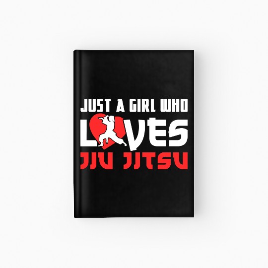 Brazilian Jiu Jitsu MMA Bjj Hugger Hardcover Journal