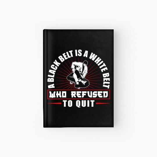 Brazilian Jiu Jitsu MMA Bjj Hugger Hardcover Journal