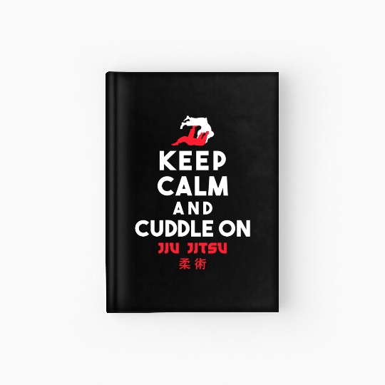 Brazilian Jiu Jitsu MMA Bjj Hugger Hardcover Journal