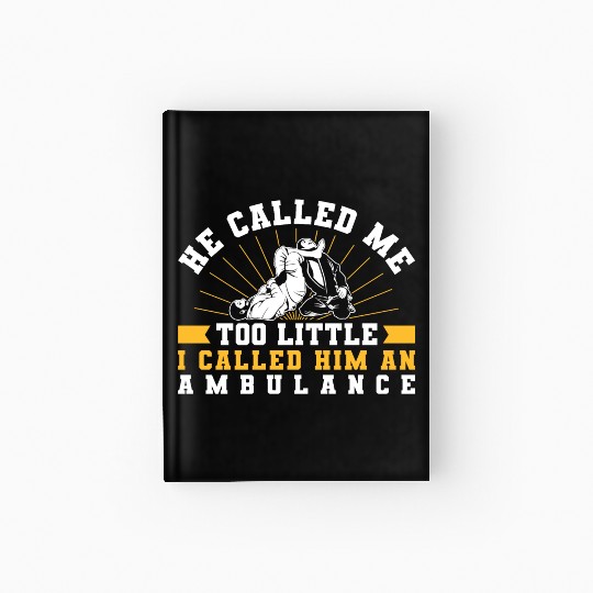 Brazilian Jiu Jitsu MMA Bjj Hugger Hardcover Journal