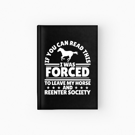 Horse Riding Society Endurance Riding Hardcover Journal