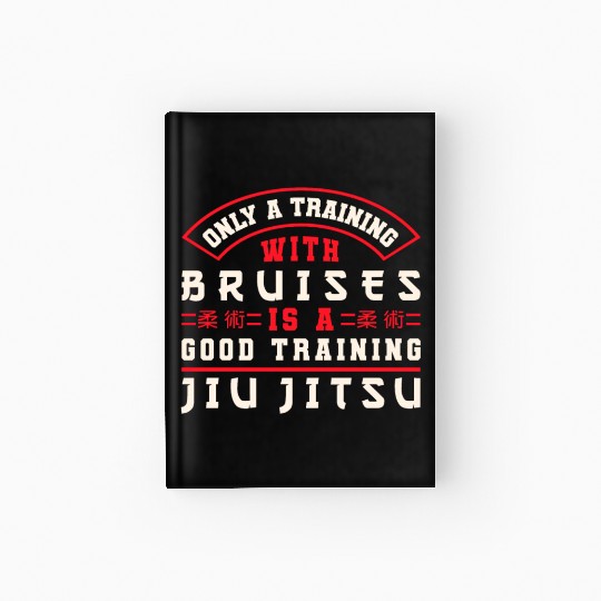 Brazilian Jiu Jitsu MMA Bjj Hugger Hardcover Journal